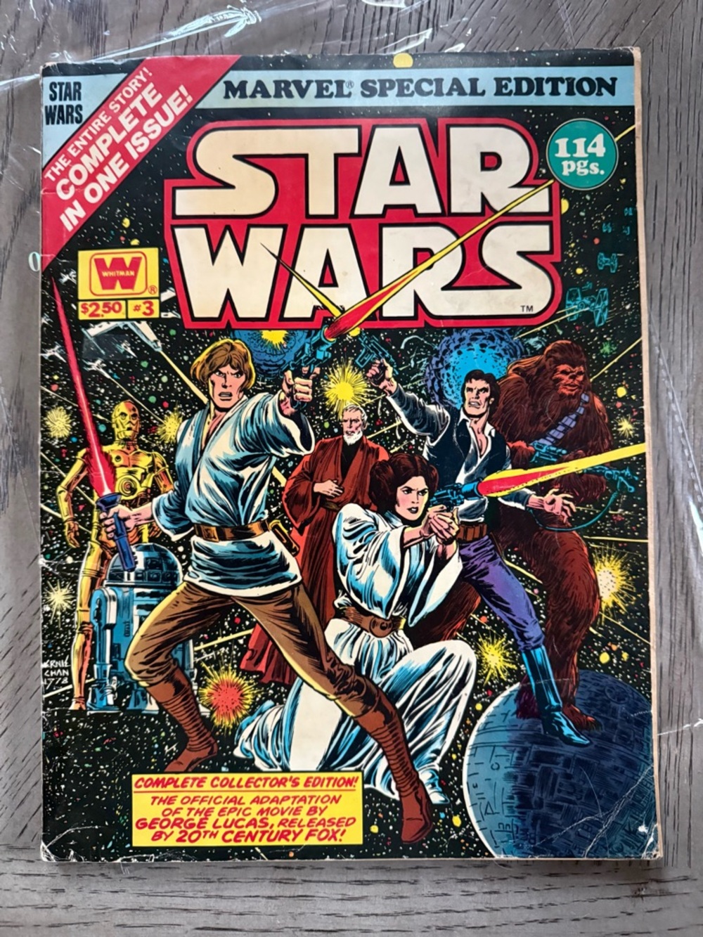 Marvel Comics Bronze Age Star Wars Special Edition #3 Whitman 1978